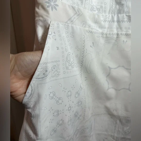 G/FORE Bandana Maverick Sleeveless Dress White Size 6 NWT - Picture 8 of 13